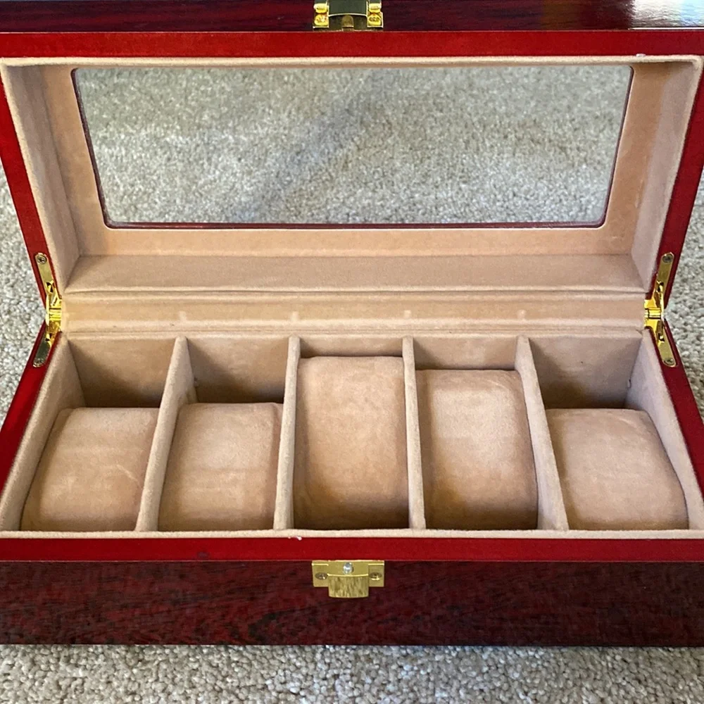 Mens Watch Jewelry Box